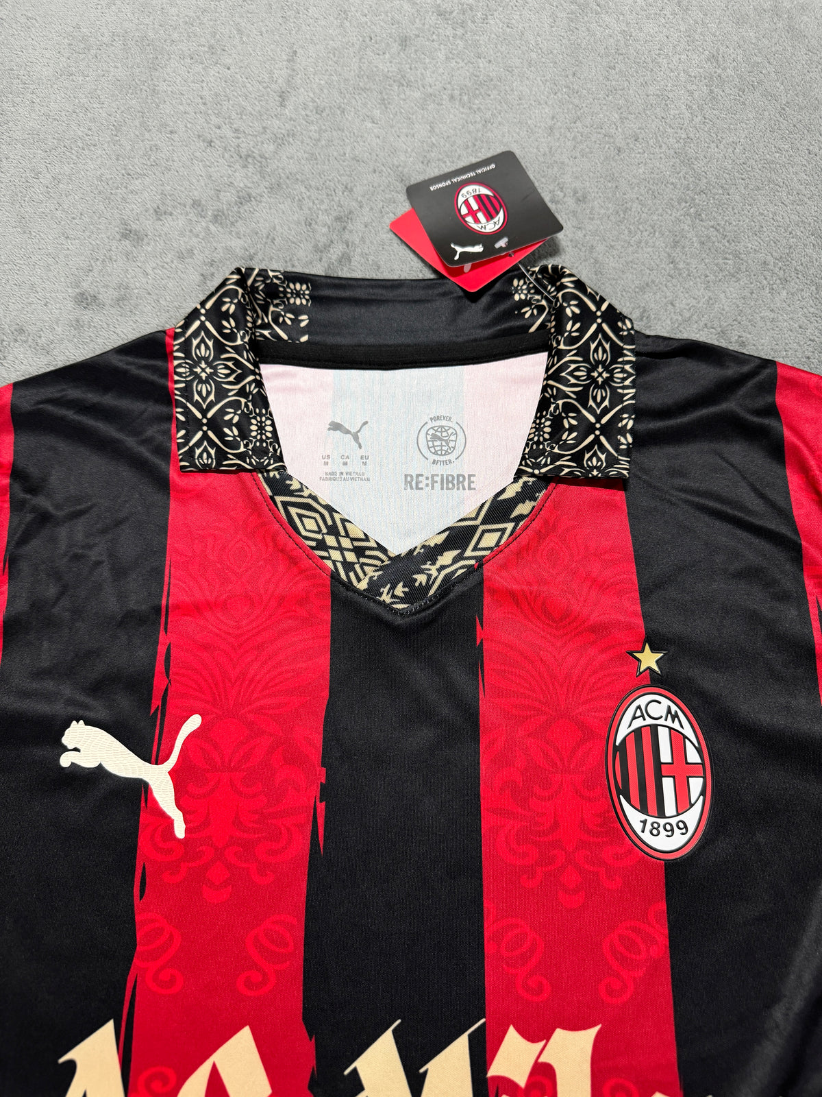 AC Milan 2025/26 Special Edition Fan Jersey - Red/Black [KF-003]