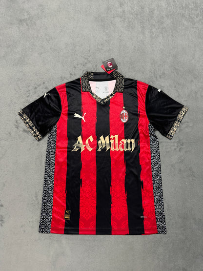 AC Milan 2025/26 Special Edition Fan Jersey - Red/Black [KF-001]