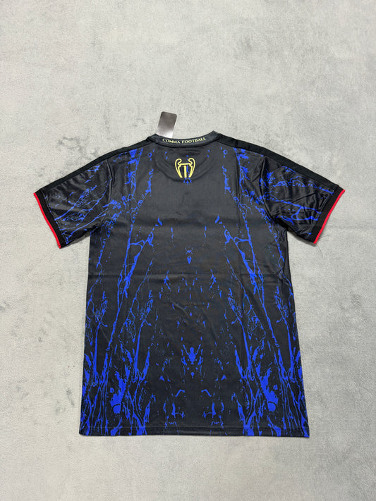 Paris Saint-Germain 2025/26 Anniversary Edition Red and Blue Fan Jersey - Champion [KF-002]