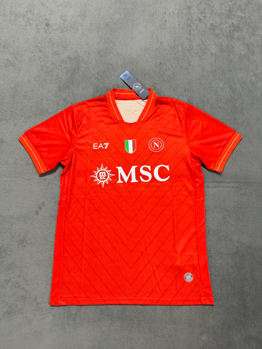 Napoli 2025/26 Orange Fan Goalkeeper Jersey [KF-001]