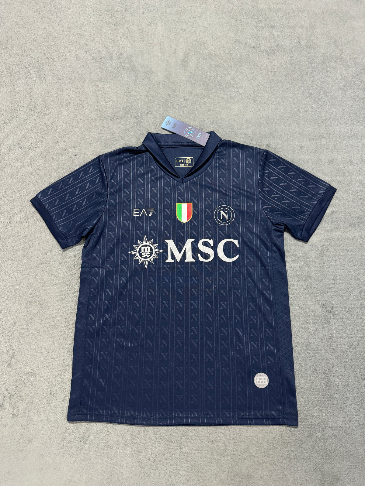 Napoli 2025/26 Third Champions League Edition Fan Jersey [KF-001]
