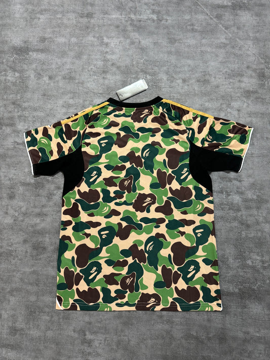 adidas x BAPE 2025/26 Army Green Football Jersey [KF-002]