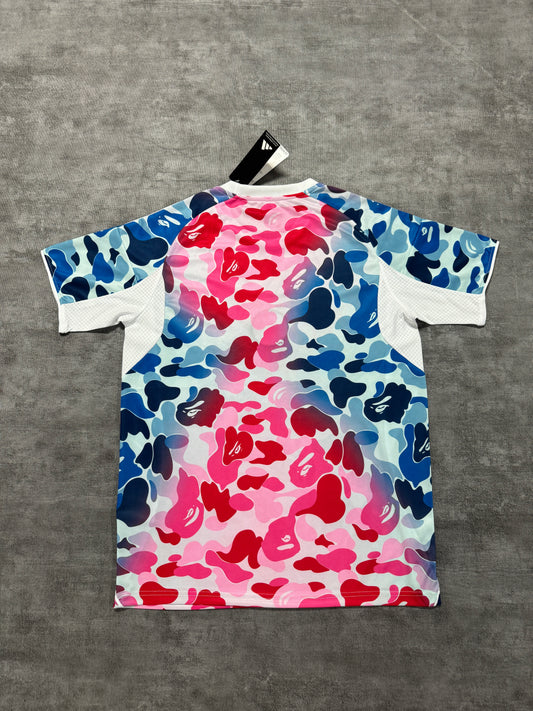 adidas x BAPE 2025/26 Pink Football Jersey [KF-002]