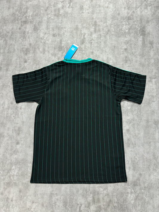 Liverpool 2025/26 Fan Jersey - Black/Green Casual Top Casual Top [KF-002]