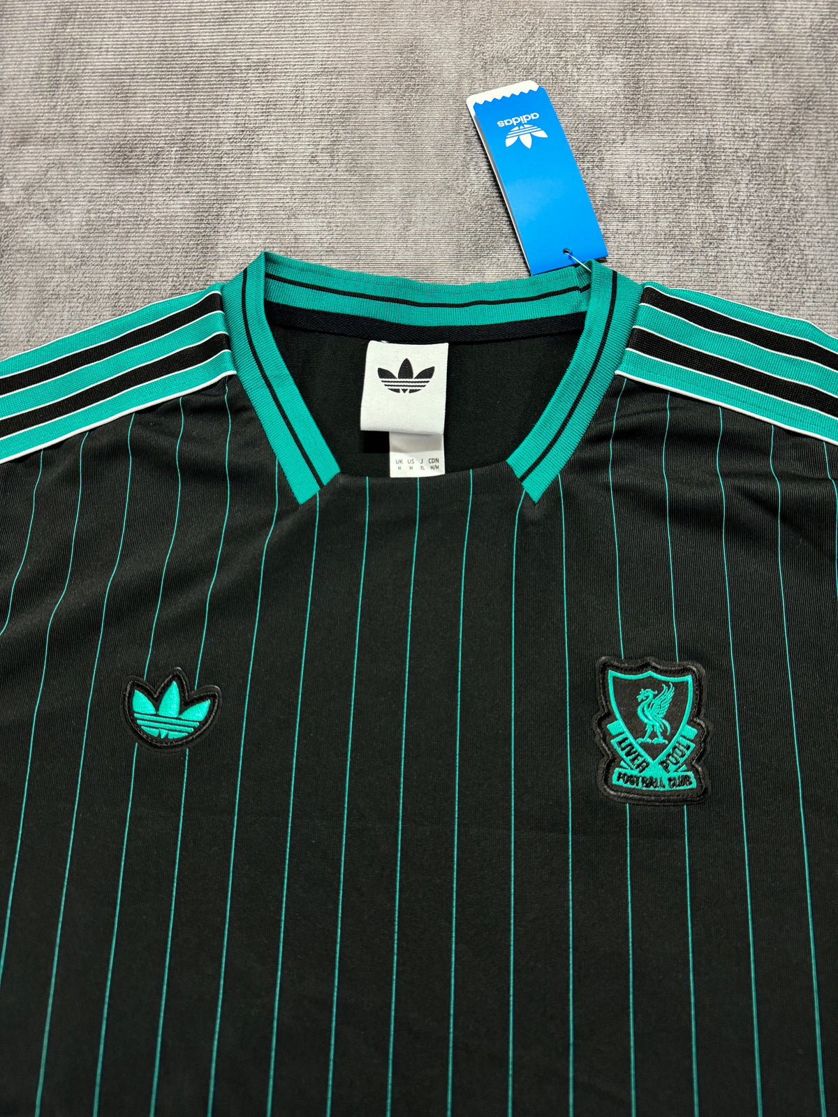 Liverpool 2025/26 Fan Jersey - Black/Green Casual Top Casual Top [KF-003]