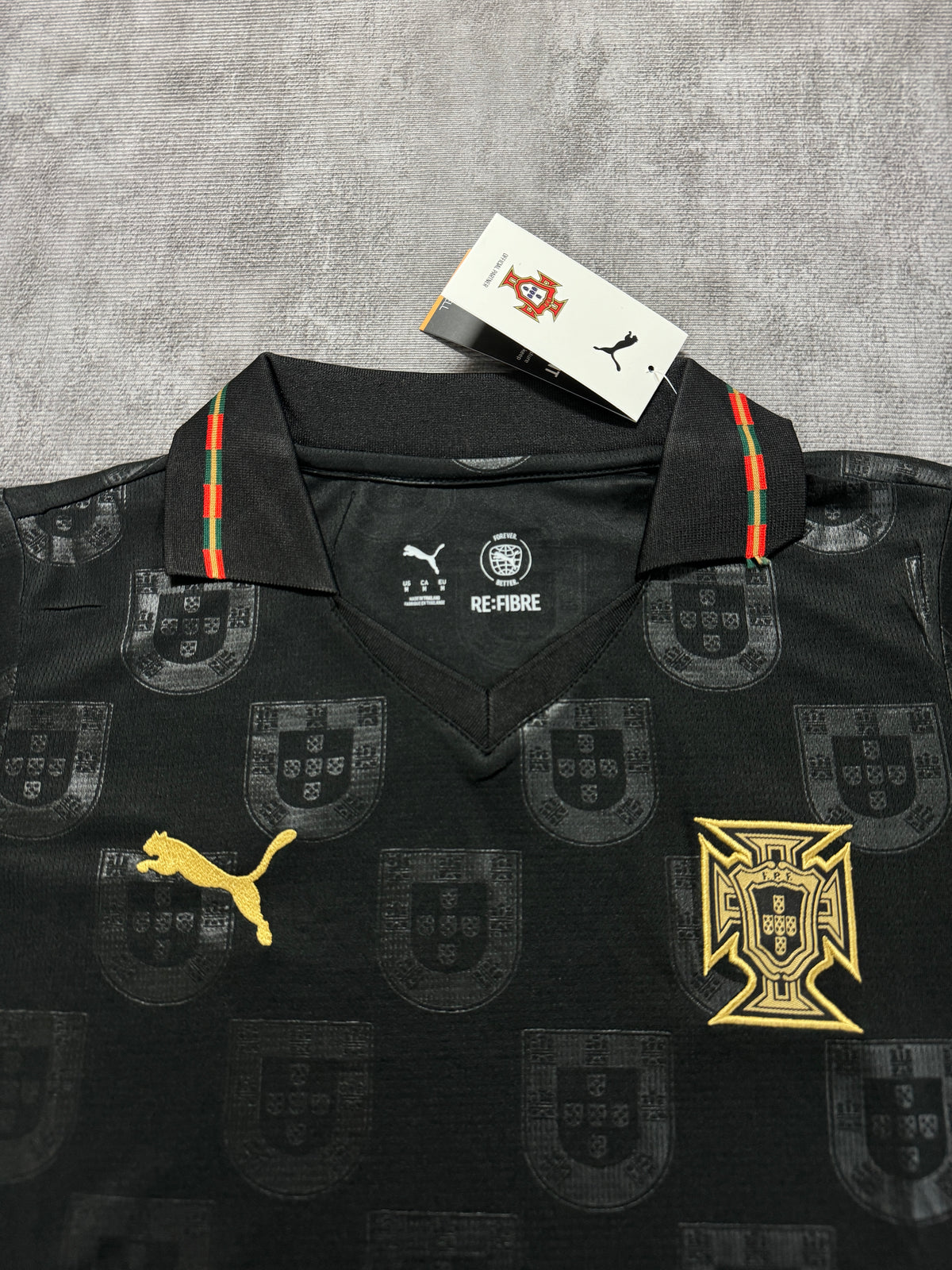 Portugal 2025/26 Women's Fan Jersey - Black Panther [KF-003]