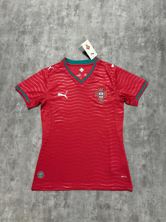 Portugal 2026 Home Women's Fan Jersey [KF-001]