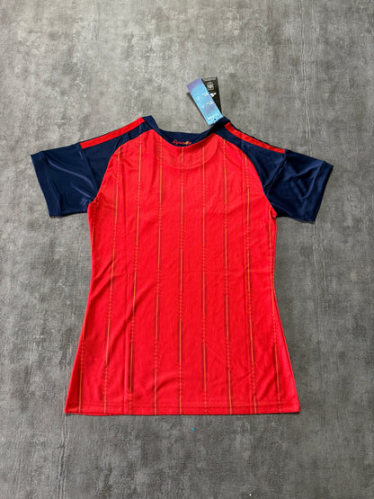 Spain 2026 Home Women's Fan Jersey [KF-002]