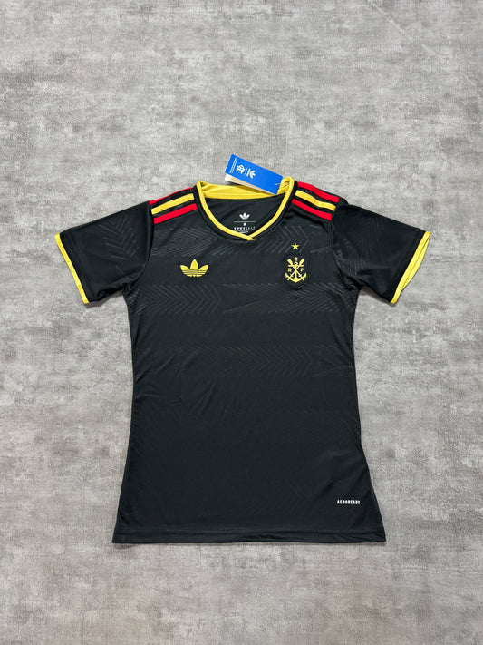 Flamengo 2025/26 Women's Black Fan Training [KF-001]