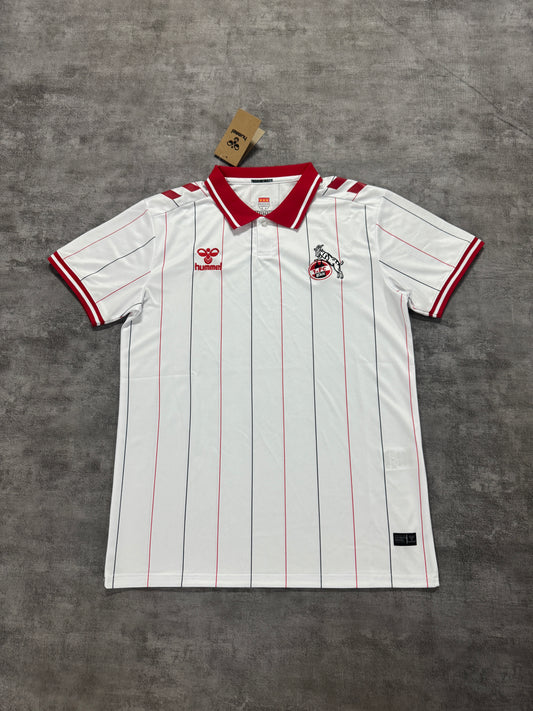 FC Koln 2026/27 Anniversary Edition White Fan Jersey [KF-001]