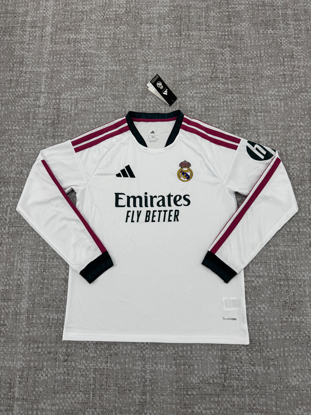 Real Madrid 2026/27 Home Long Sleeve Fan Jersey [KF-001]