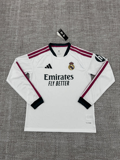 Real Madrid 2026/27 Home Long Sleeve Fan Jersey [KF-001]