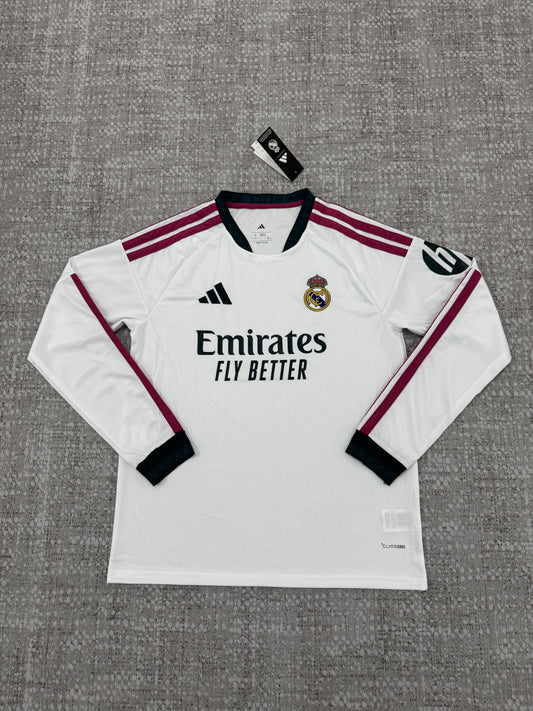 Real Madrid 2026/27 Home Long Sleeve Fan Jersey [KF-001]