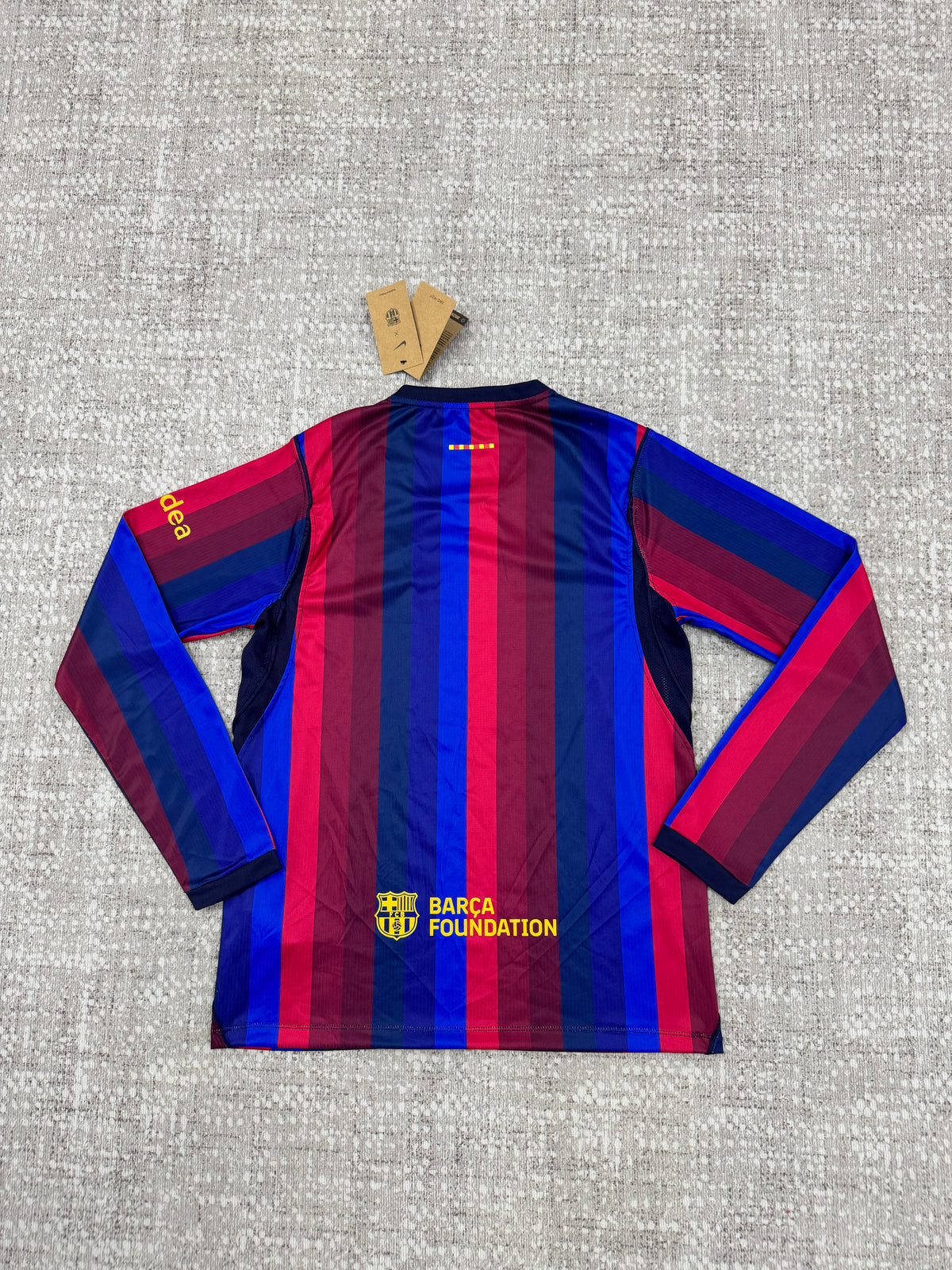 Barcelona 2026/27 Home Long Sleeve Fan Jersey [KF-002]