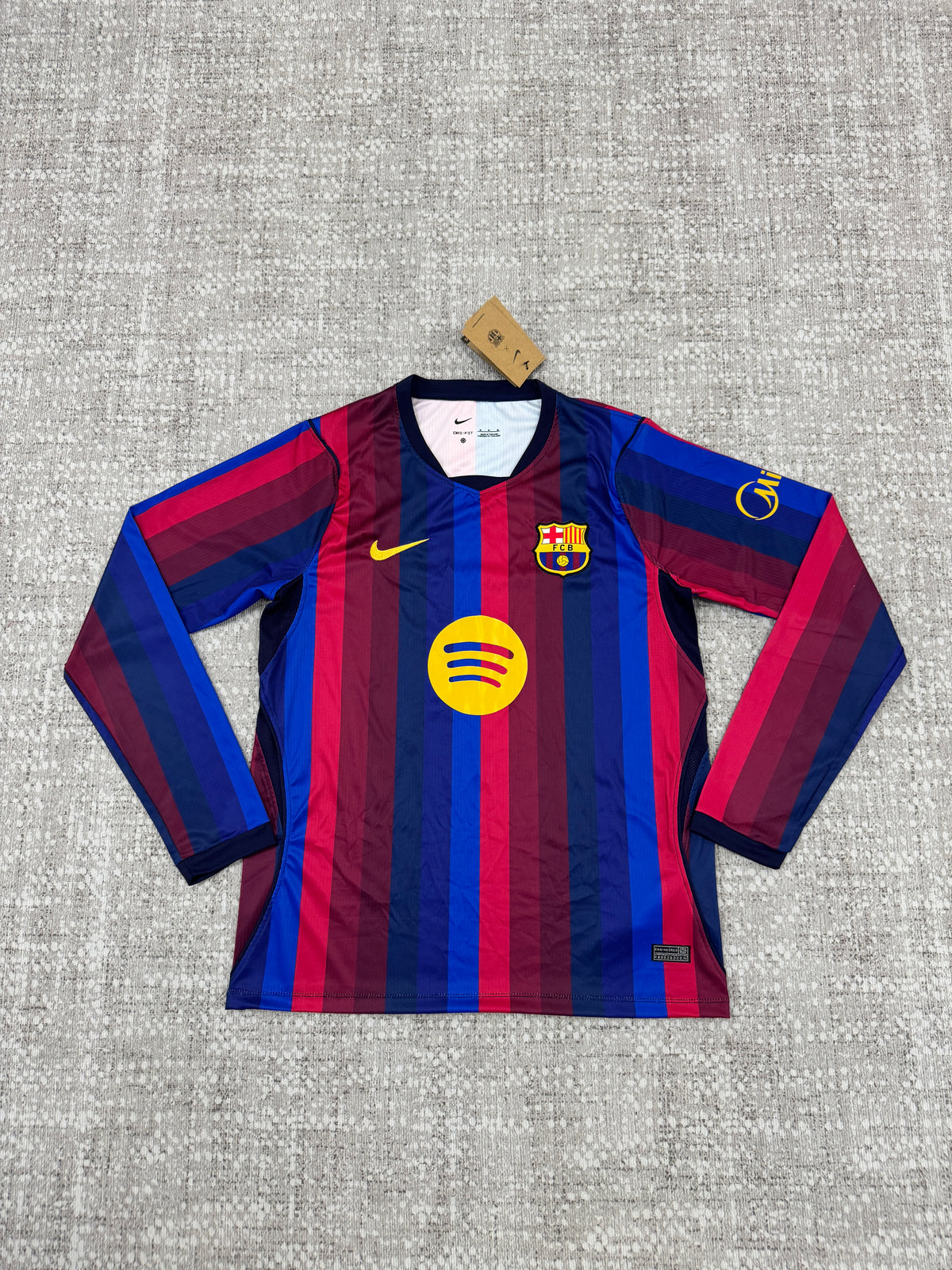 Barcelona 2026/27 Home Long Sleeve Fan Jersey [KF-001]