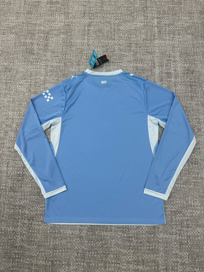 Manchester City 2026/27 Home Long Sleeve Fan Jersey [KF-002]