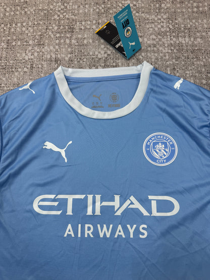 Manchester City 2026/27 Home Long Sleeve Fan Jersey [KF-003]