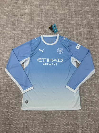 Manchester City 2026/27 Home Long Sleeve Fan Jersey [KF-001]