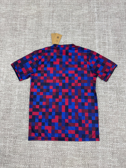 Barcelona 2026/27 Fan Training - Checkered [KF-002]