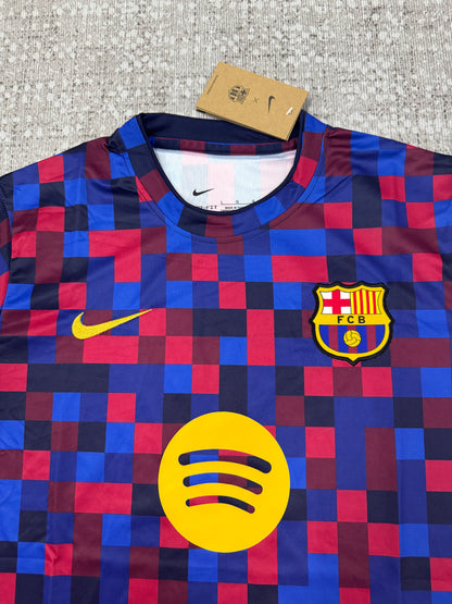 Barcelona 2026/27 Fan Training - Checkered [KF-003]