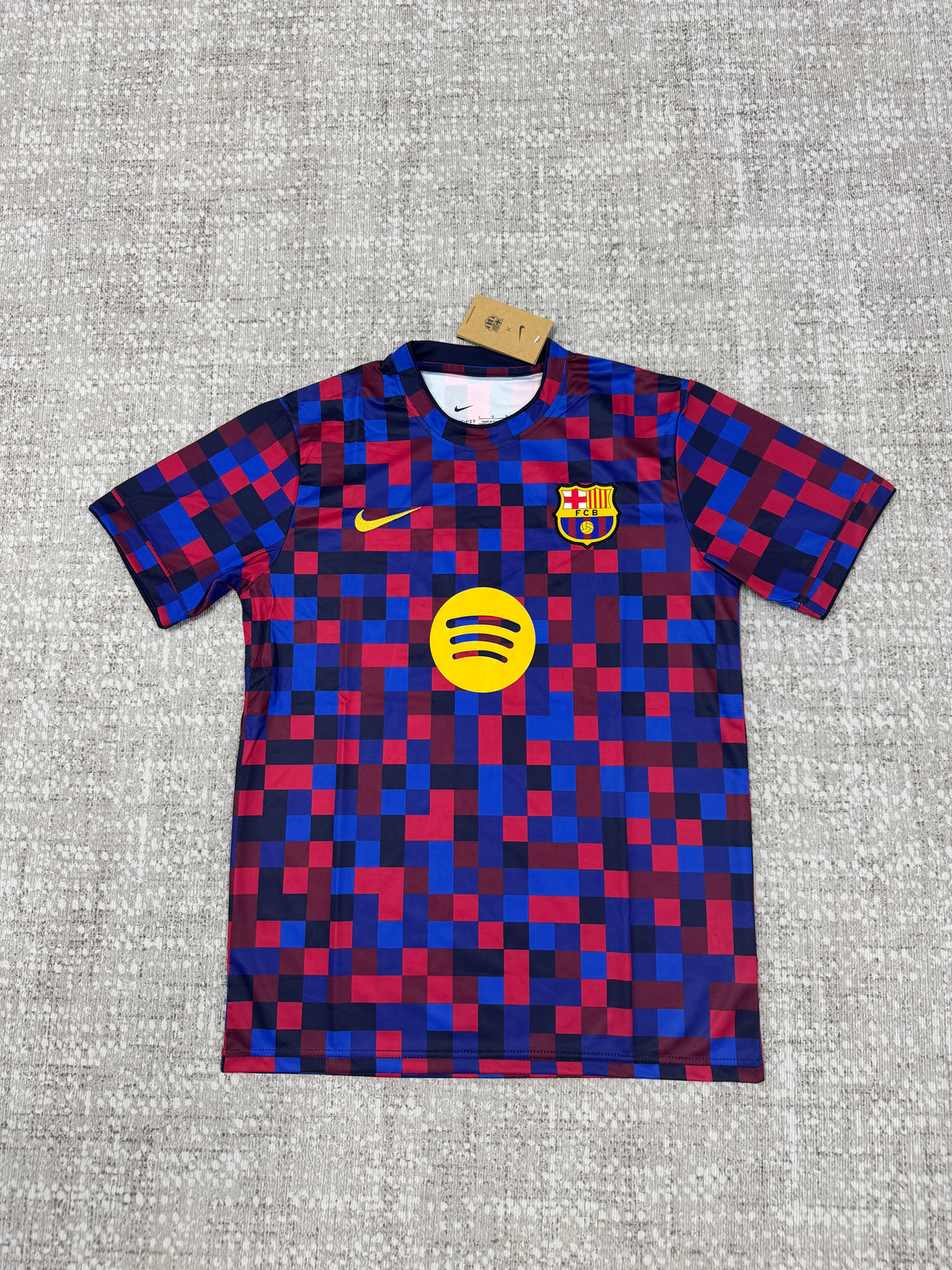 Barcelona 2026/27 Fan Training - Checkered [KF-001]