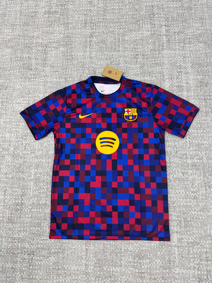 Barcelona 2026/27 Fan Training - Checkered [KF-001]