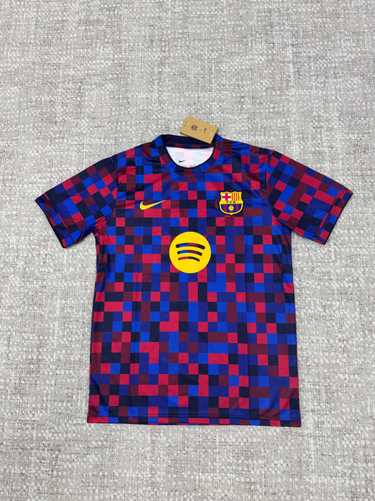 Barcelona 2026/27 Fan Training - Checkered [KF-001]