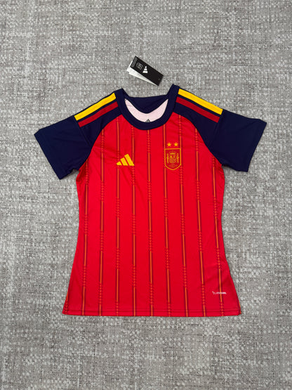 Spain 2026 Home Women's Fan Jersey [KF-001]