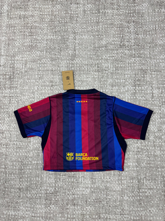 Barcelona 2026/27 Home Fan Jersey - Crop Top [KF-002]
