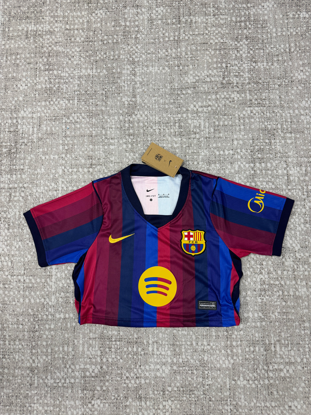 Barcelona 2026/27 Home Fan Jersey - Crop Top [KF-001]