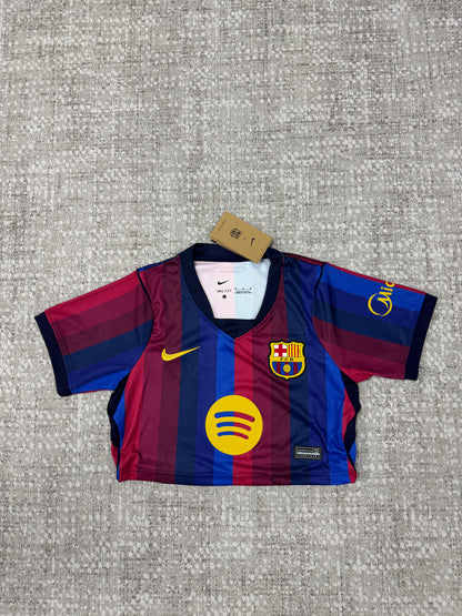 Barcelona 2026/27 Home Fan Jersey - Crop Top [KF-001]