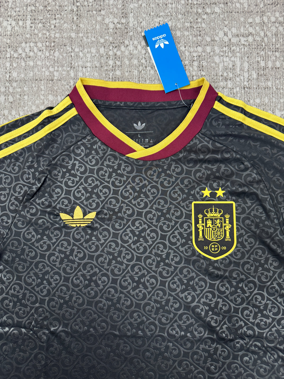 Spain 2026 Third Black Fan Jersey [KF-003]
