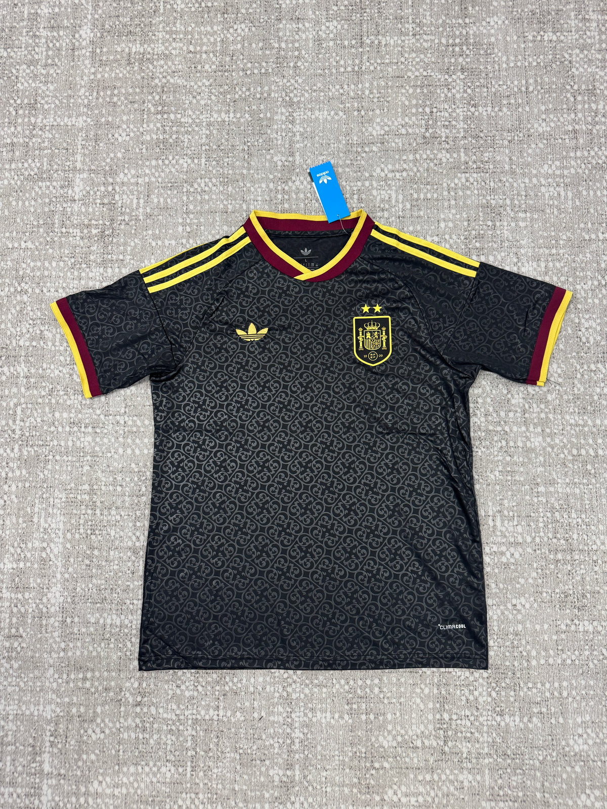Spain 2026 Third Black Fan Jersey [KF-001]