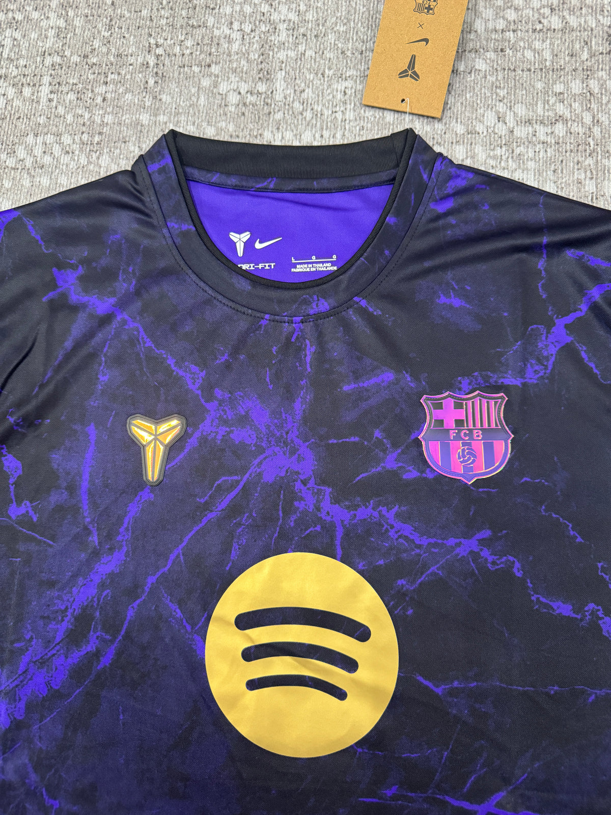 Barcelona 2026/27 Fan Training - Black/Purple Purple [KF-003]