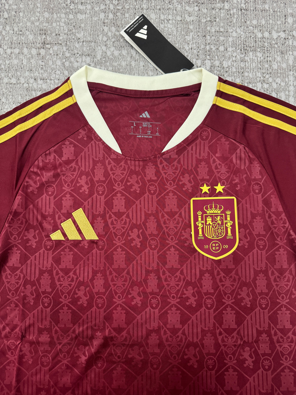 Spain 2026 Special Edition Fan Jersey - Maroon [KF-003]
