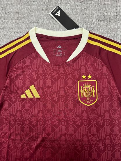 Spain 2026 Special Edition Fan Jersey - Maroon [KF-003]