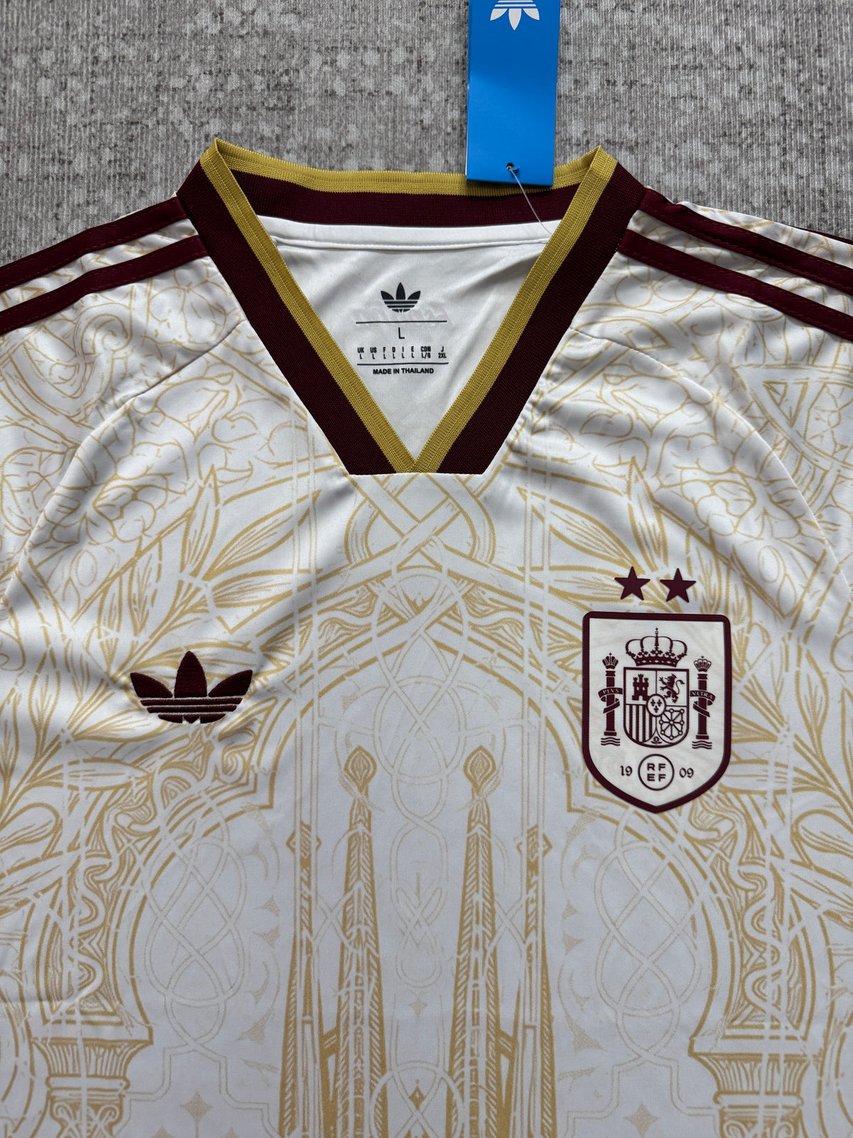 Spain 2026 Special Edition Fan Jersey - Golden Yellow [KF-003]
