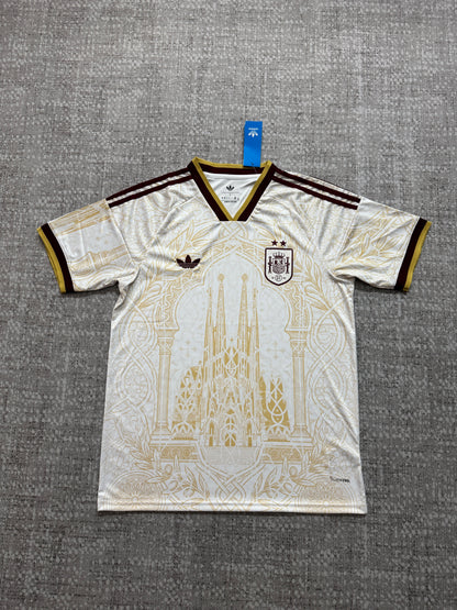 Spain 2026 Special Edition Fan Jersey - Golden Yellow [KF-001]