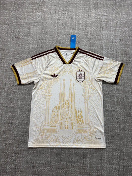Spain 2026 Special Edition Fan Jersey - Golden Yellow [KF-001]