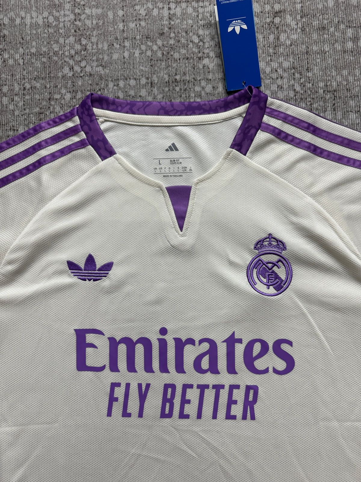 Real Madrid 2026/27 125th Anniversary Fan Jersey - Purple Badge Purple [KF-003]