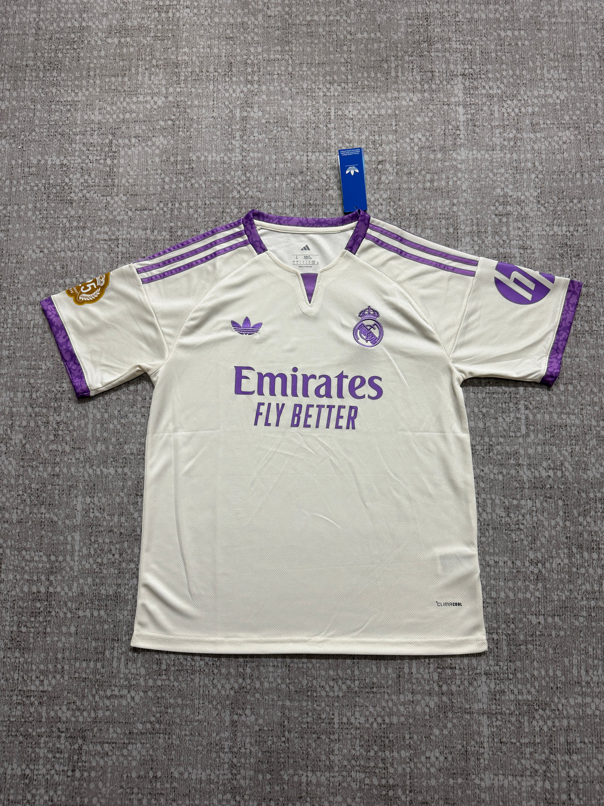 Real Madrid 2026/27 125th Anniversary Fan Jersey - Purple Badge Purple [KF-001]