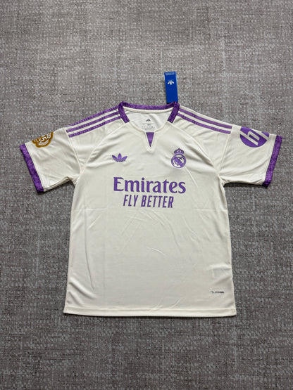 Real Madrid 2026/27 125th Anniversary Fan Jersey - Purple Badge Purple [KF-001]