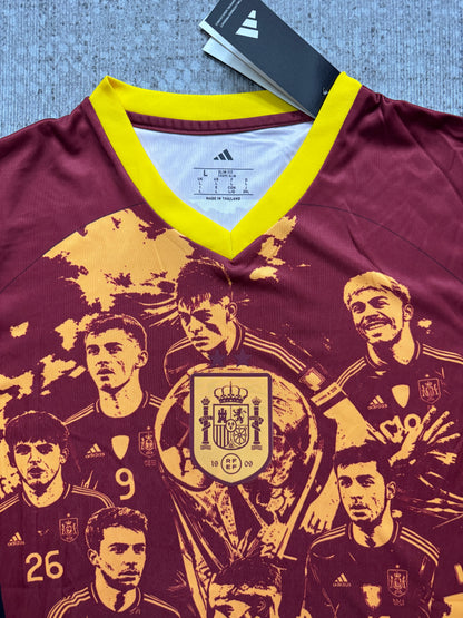 Spain 2026 Anniversary Edition Fan Jersey - Champion [KF-003]