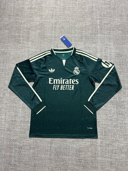 Real Madrid 2026/27 Away Long Sleeve Fan Jersey [KF-001]