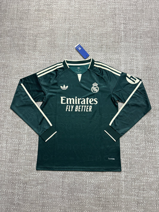 Real Madrid 2026/27 Away Long Sleeve Fan Jersey [KF-001]