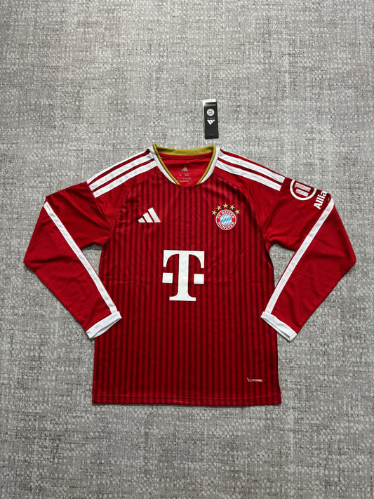 Bayern Munich 2026/27 Home Long Sleeve Fan Jersey [KF-001]