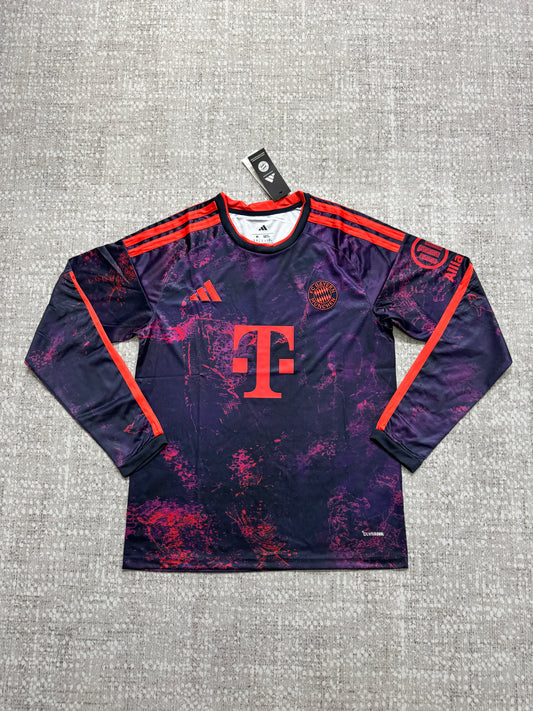 Bayern Munich 2026/27 Third Long Sleeve Fan Jersey [KF-001]