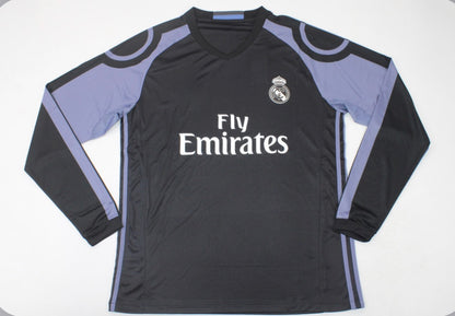 Real Madrid 2016/17 Third Long Sleeve Retro Jersey