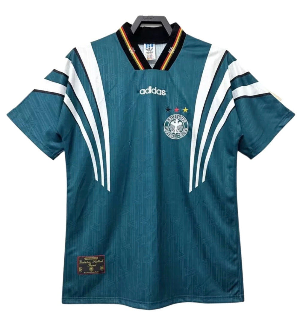 Germany 1996 Away Retro Jersey