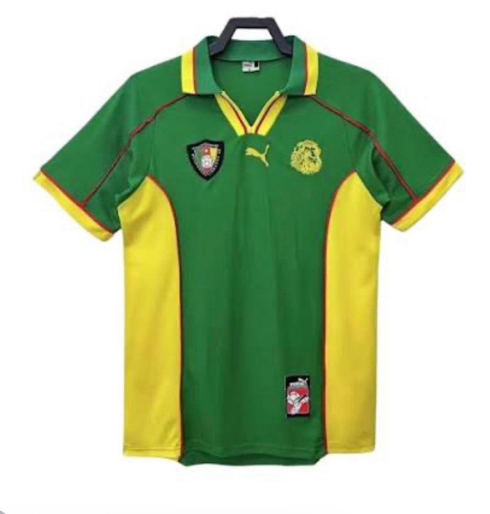 Cameroon 1998 Home Retro Jersey